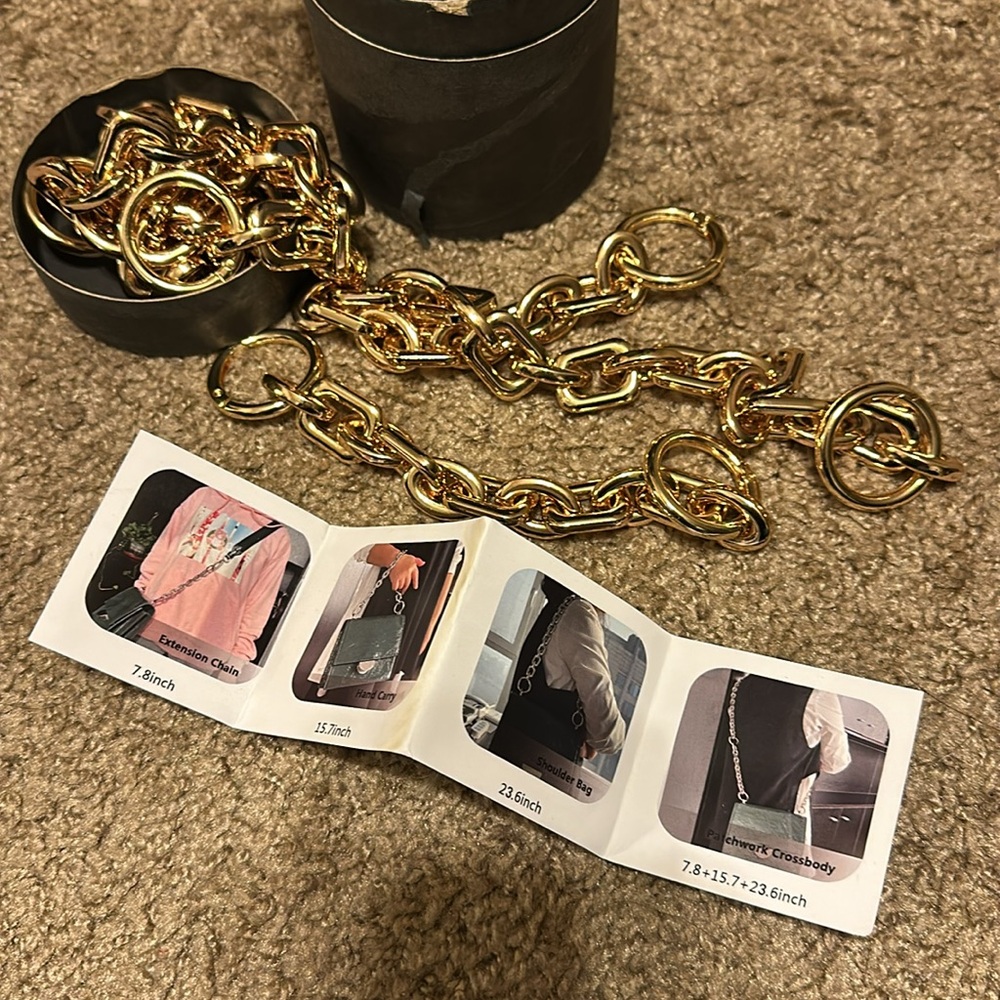 Bag Extension Chain - set of 3 lengths